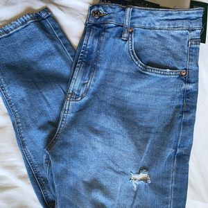 target high rise mom jeans